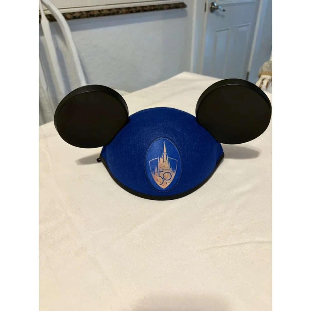 DISNEY Mickey Mouse‎ Ears Cast Member Hat 50TH ANNIVERSARY